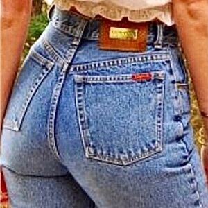 LIVE SHOW ITEM:  Large selection of vintage denim including Lawman, Chic, Harley